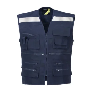 Chaleco Reflectante Bordado