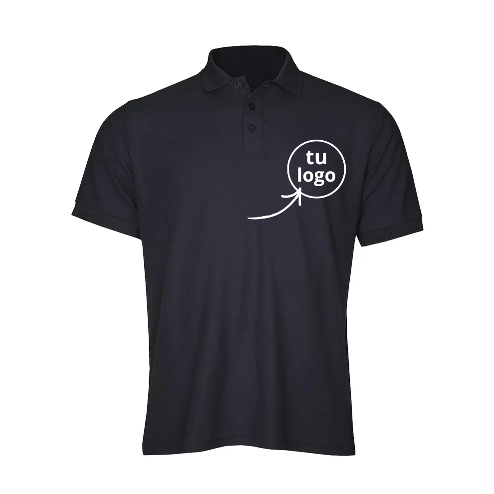 Polera Piqu茅 Corporativa Bordada